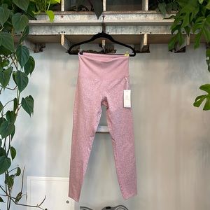 NWT Balance Collection 25” Heather Rose Iris Leggings